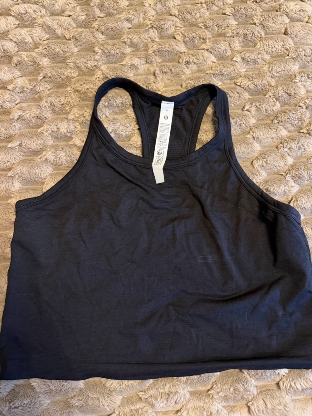 Classic Black Racerback Women's Tank Top
